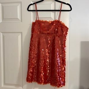 Zara Sequin Mini Party Dress